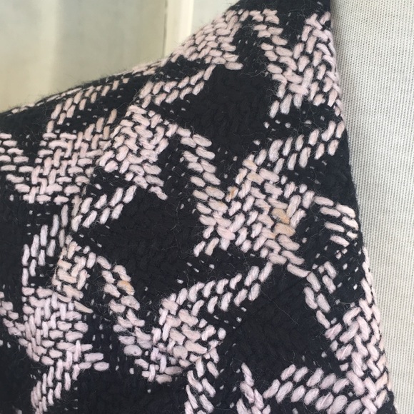 INC houndstooth chevron print blazer Fitted NWT 12 - Picture 5 of 5